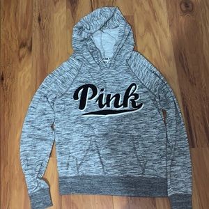 XS grey vintage hoodie from PINK